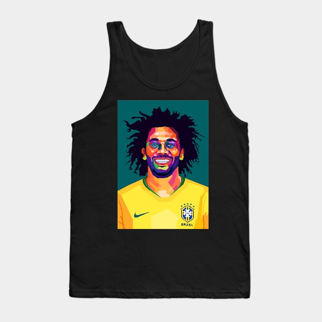 Marcelo Wpap Pop Art Tank Top by Ken Asahvey